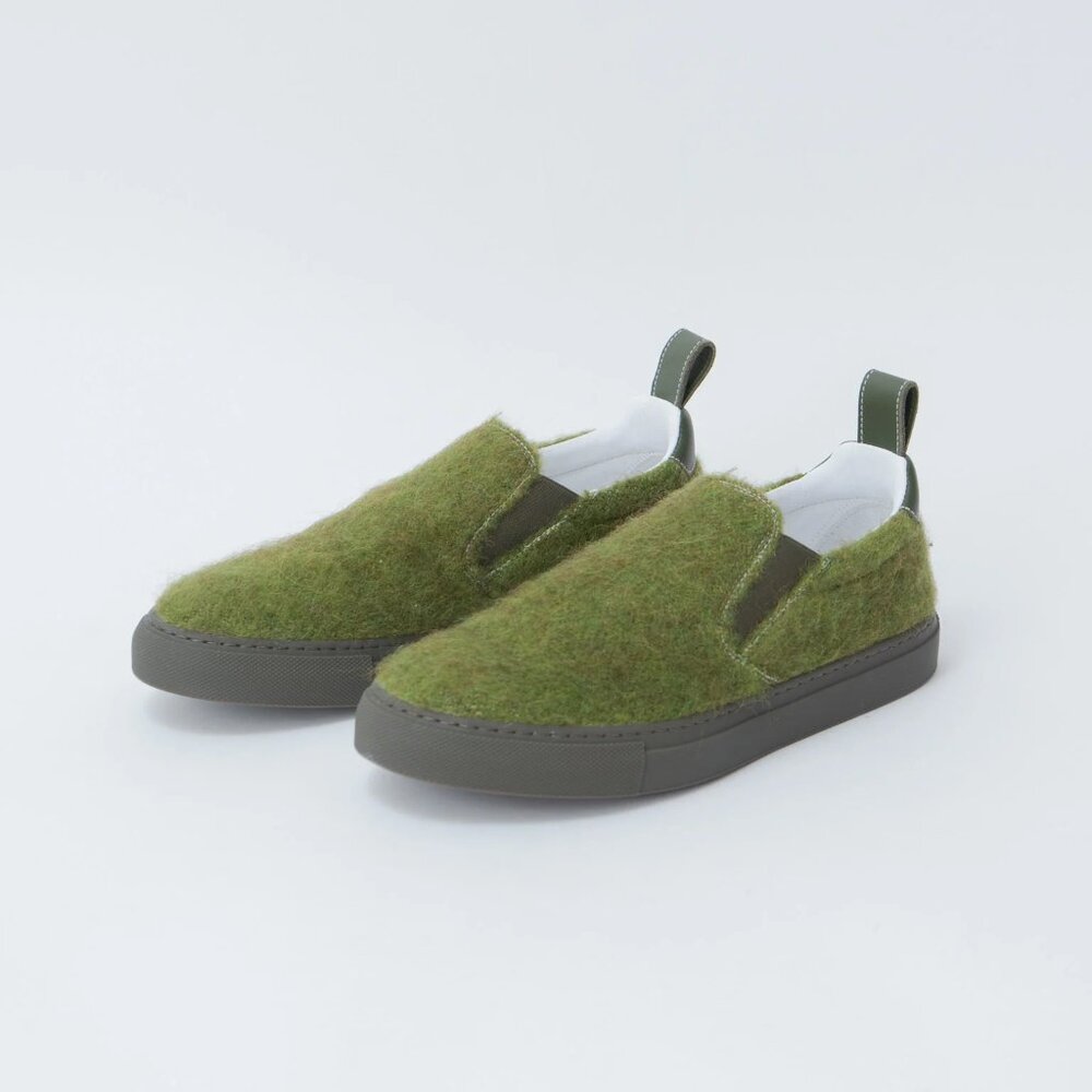 WORN ONCE Sofie D'Hoore New Friend Sneakers in Moss/Slate Outsole EU 37 US 7